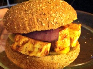 Bonus, here is a BBQ tofu sandwich I made that was better than any other "real" BBQ sandwich I've ever had.