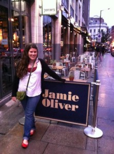 I went to Jamie's Italian in London!